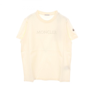 モンクレール SS T-SHIRT ロゴ刺繍 半袖Tシャツ 衣料品 トップス レディース 8C0002189AUO037S