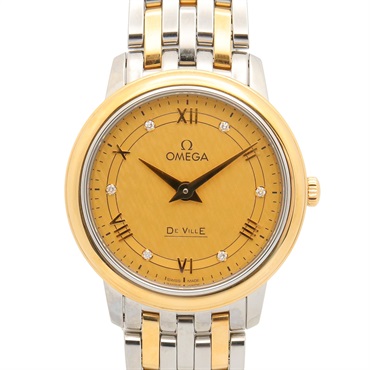 オメガ デ・ビル プレステージ 6Pダイヤ 腕時計 時計 レディース 424.20.27.60.58.004