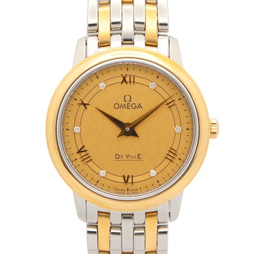 オメガ デ・ビル プレステージ 6Pダイヤ 腕時計 時計 レディース 424.20.27.60.58.004