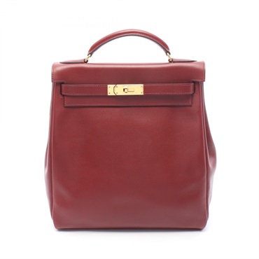 エルメス ケリーアドGM ルージアッシュ リュックサック バックパック バッグ レディース