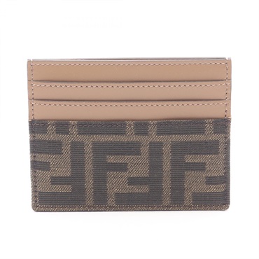 フェンディ ズッカ カードケース アクセサリー メンズ 8M0445A98PF0A6E