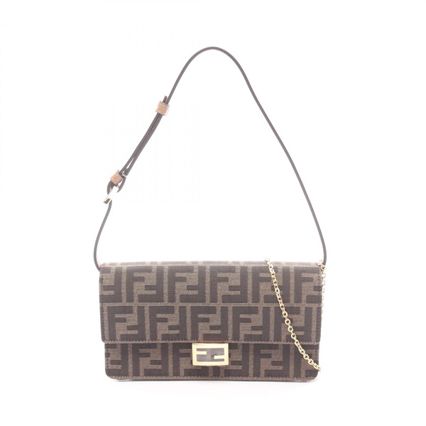 フェンディ バゲット ズッカ 2WAY ショルダーバッグ バッグ レディース 8M0498A98PF0A6E