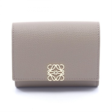 ロエベ アナグラム トライフォールド ウォレット 三つ折り財布 財布 レディース C821TR2X163170