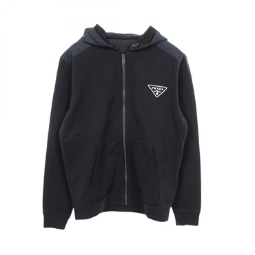 プラダ RE-NYLON 切替 パーカー 衣料品 トップス メンズ
