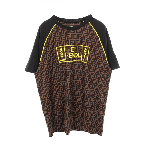 フェンディ ズッカ クルーネック 半袖Tシャツ 衣料品 トップス メンズ