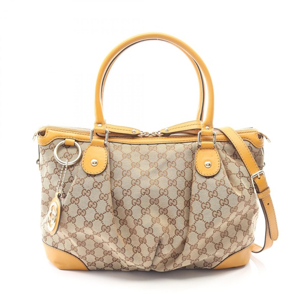 グッチ スーキー GGキャンバス 2WAY ハンドバッグ バッグ レディース 285730