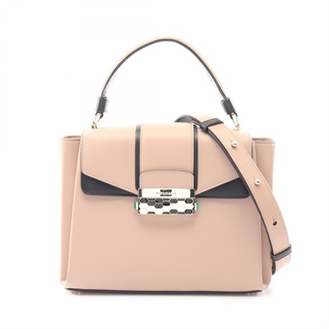 ブルガリ セルペンティ ヴァイパー 2WAY ハンドバッグ バッグ レディース