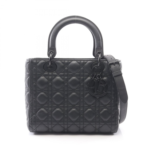 ディオール LADY DIOR レディディオール カナージュ 2WAY ハンドバッグ バッグ レディース M0565SLOI