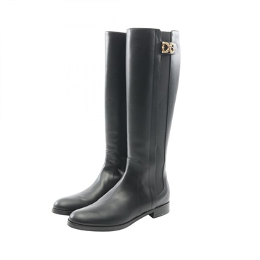 ドルチェアンドガッバーナ DGロゴ ロング ブーツ 靴 レディース