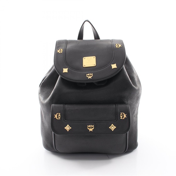 エム・シー・エム(MCM)エム・シー・エム スタッズ リュックサック 