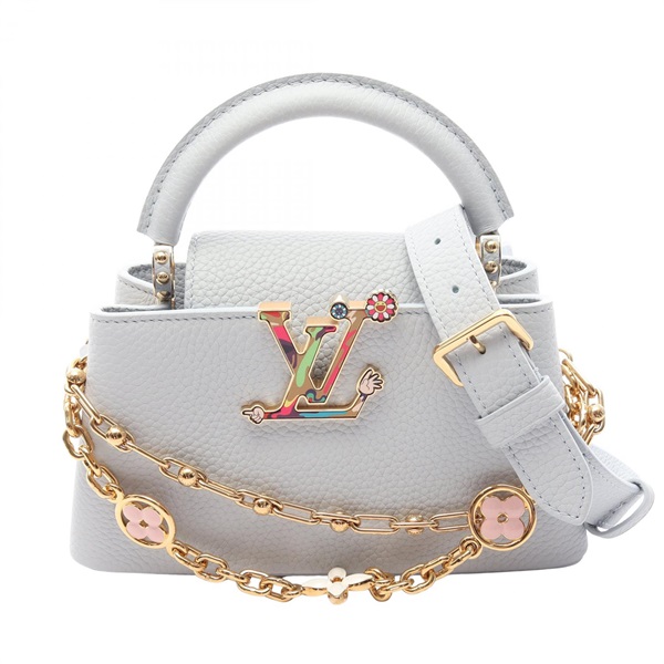 ルイ・ヴィトン LV × TM カプシーヌEW MINI 2WAY ハンドバッグ バッグ レディース M13707