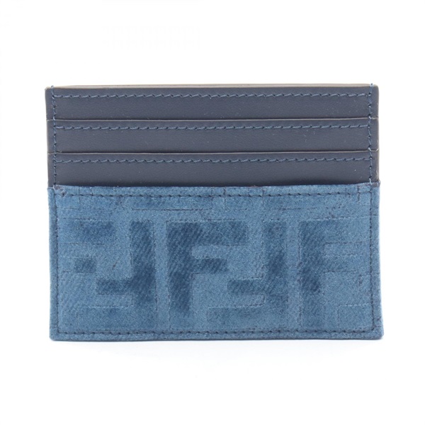 フェンディ FFデニム カードケース アクセサリー レディース 8M0445AW5HF1UJW