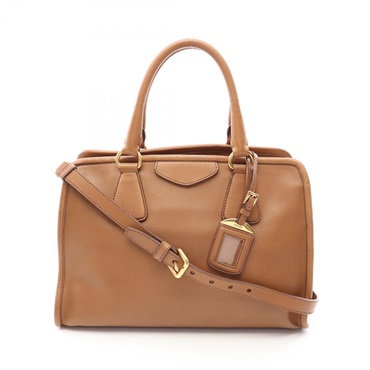 プラダ CITY CALF 2WAY ハンドバッグ バッグ レディース