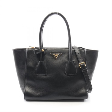 プラダ GLACE CALF 2WAY ハンドバッグ バッグ レディース 1BG625