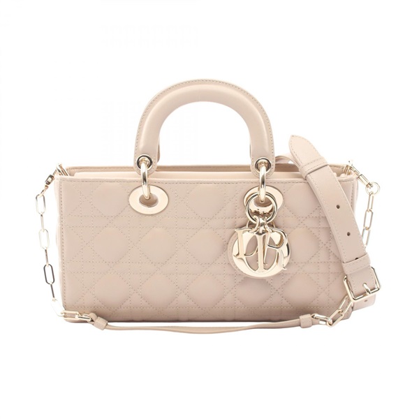 ディオール Lady D-Joy ミディアム カナージュ 2WAY ハンドバッグ バッグ レディース M0540ONGE