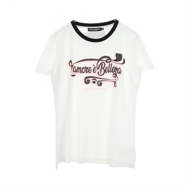 ドルチェアンドガッバーナ プリント 半袖Tシャツ 衣料品 トップス レディース F8H32T