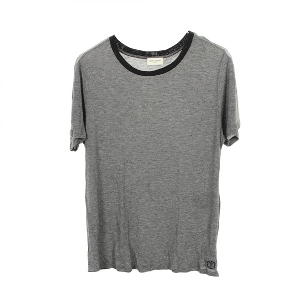 サンローランパリ ボーダー 半袖Tシャツ 衣料品 トップス メンズ