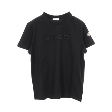 モンクレール SS T-SHIRT ロゴ刺繍 クルーネック 半袖Tシャツ 衣料品 トップス レディース 8C0002189AUO999S