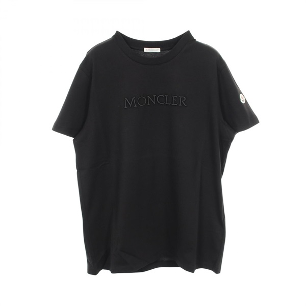 モンクレール SS T-SHIRT ロゴ刺繍 クルーネック 半袖Tシャツ 衣料品 トップス レディース 8C0002189AUO999L