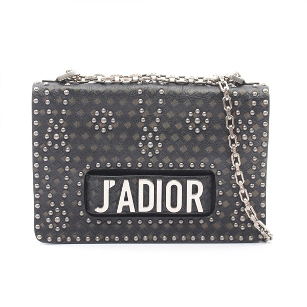 ディオール J'ADIOR 2WAY スタッズ ショルダーバッグ バッグ レディース
