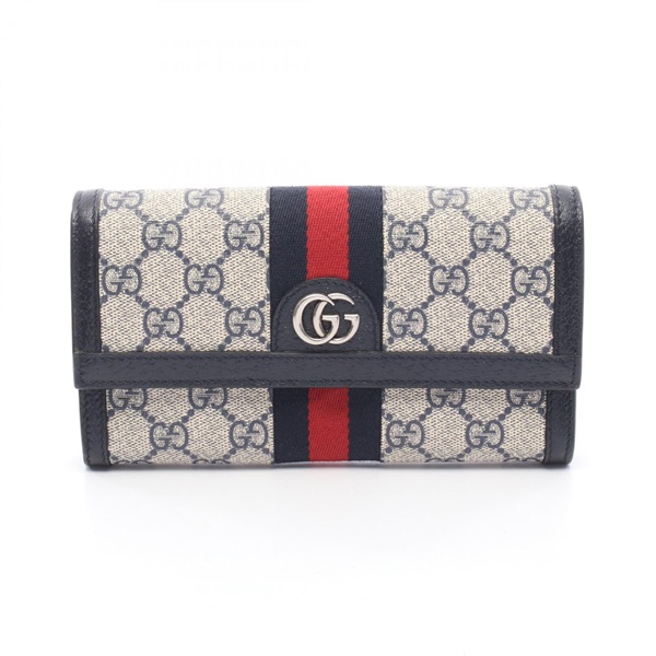 グッチ オフィディア GGスプリーム コンチネンタルウォレット 二つ折り長財布 財布 レディース 523153