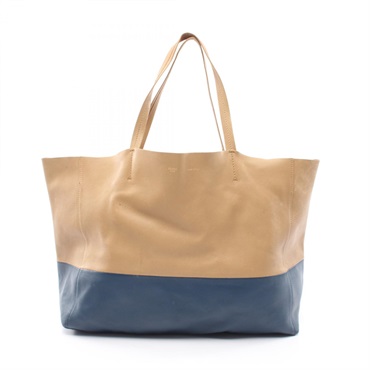 セリーヌ(CELINE)セリーヌ ホリゾンタルカバ バイカラー トートバッグ