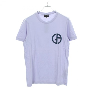 ジョルジオアルマーニ ロゴ クルーネック 半袖Tシャツ 衣料品 トップス メンズ PST12J