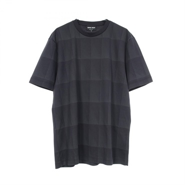 ジョルジオアルマーニ ストライプ クルーネック 半袖Tシャツ 衣料品 トップス メンズ 3ZSM74