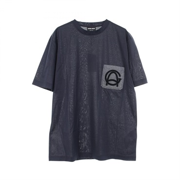 ジョルジオアルマーニ ロゴポケット 半袖Tシャツ 衣料品 トップス メンズ 6GST61