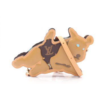 ルイ・ヴィトン LOUIS VUITTON ドッグオンストラップ ショルダーバッグ バッグ PVCコーティングキャンバス レザー メンズ ブラウン系 M83342 【中古】 ルイ・ヴィトン(LOUIS VUITTON)ルイ・ヴィトン ドッグオンストラップ