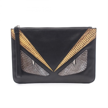 フェンディ(FENDI)フェンディ バグズアイ モンスター セカンドバッグ