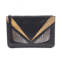 フェンディ(FENDI)フェンディ バグズアイ モンスター セカンドバッグ