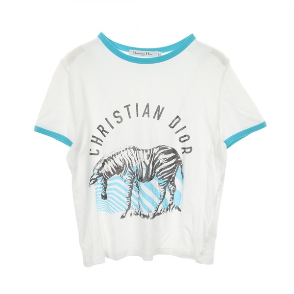 ディオール ロゴ シマウマ 半袖Tシャツ 衣料品 トップス レディース