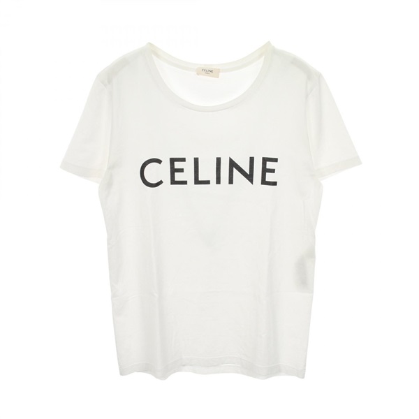 セリーヌ ロゴプリント  半袖Tシャツ 衣料品 トップス レディース