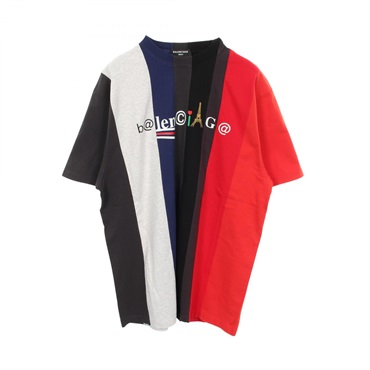 バレンシアガ Cut-UP 青山店限定 再構築 半袖Tシャツ 衣料品 トップス メンズ レディース 661591