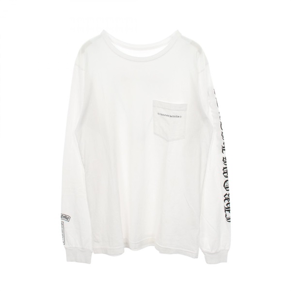 クロムハーツ FUCK YOU アームロゴ クルーネック 長袖Tシャツ 衣料品 トップス メンズ