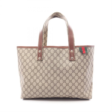 グッチ(GUCCI)グッチ GGスプリーム シェリーライン トートバッグ