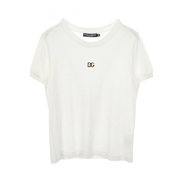 ドルチェアンドガッバーナ ロゴ金具 半袖Tシャツ 衣料品 トップス レディース F8N08Z