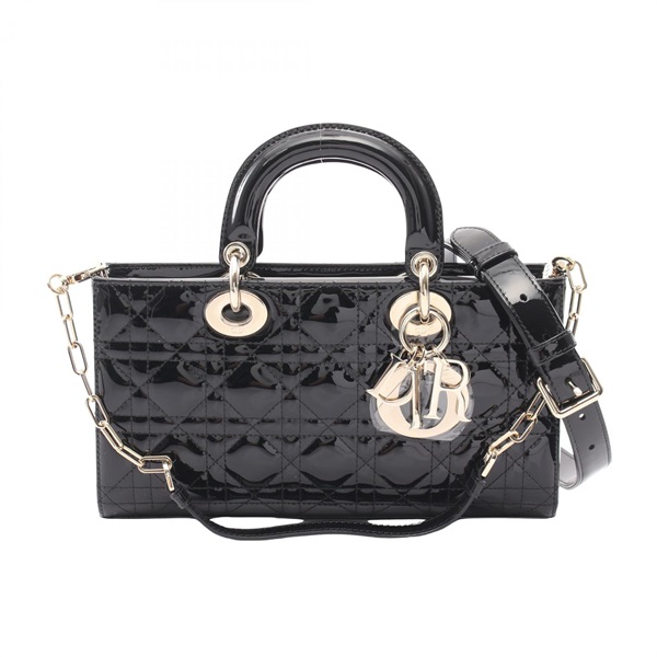 ディオール LADY D-Joy ミディアム カナージュ 2WAY ハンドバッグ バッグ レディース M0540OWCBM900