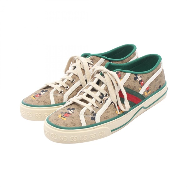 グッチ GUCCI × Disney テニス1977 ミッキーマウス スニーカー 靴 メンズ
