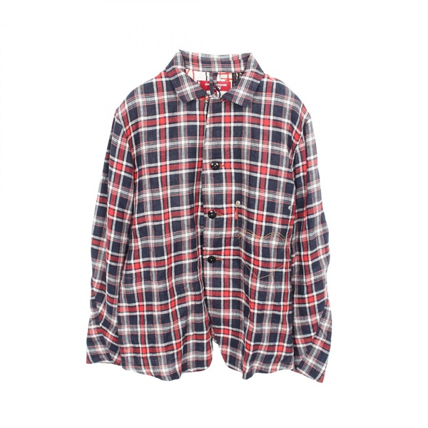 JUNYA WATANABE COMME des GARCONS MAN × LEVIS チェック柄シャツ その他ジャケット 衣料品 アウター メンズ WK-J201