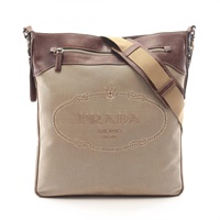プラダ(PRADA)プラダ LOGO JACQUARD ロゴ ジャガード ショルダーバッグ