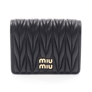 ミュウ ミュウ MATELASSE'MIU 二つ折り財布 財布 レディース 5MV204AFPPF0002