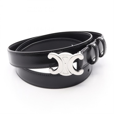 セリーヌ ミディアム トリオンフ 25MM シルバー金具 ベルト 衣料品 メンズ 45AKA3A0138SI90