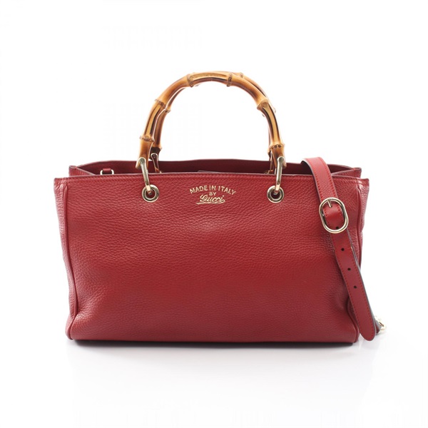 グッチ バンブー ショッパー ミディアム 2WAY トートバッグ バッグ レディース 323660