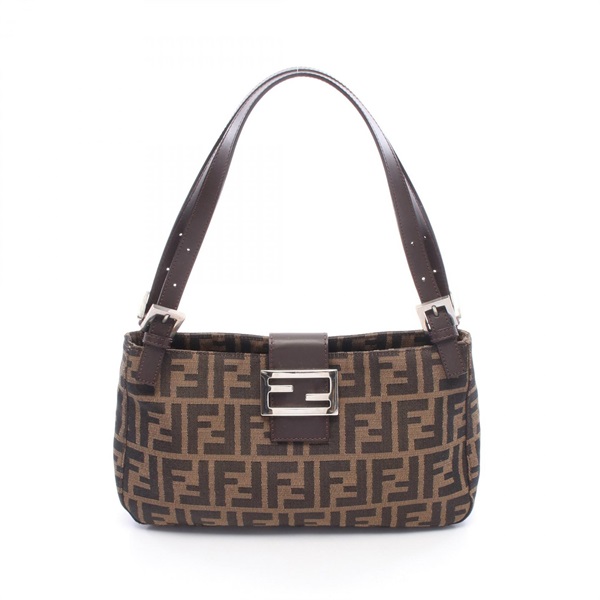 フェンディ(FENDI)フェンディ マンマバケット ズッカ ショルダーバッグ 