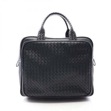 ボッテガヴェネタ BOTTEGA VENETA イントレチャート ビジネスバッグ バッグ レザー メンズ ブラック系 274546 V4651 【中古】 ボッテガヴェネタ(BOTTEGA VENETA)ボッテガヴェネタ イントレチャート