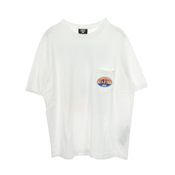 ジョルジオアルマーニ GIORGIO ARMANI × KITH CAPRI ポケット付き 半袖Tシャツ 衣料品 トップス メンズ