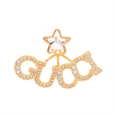 グッチ ロゴ 星 ピアス ジュエリー レディース