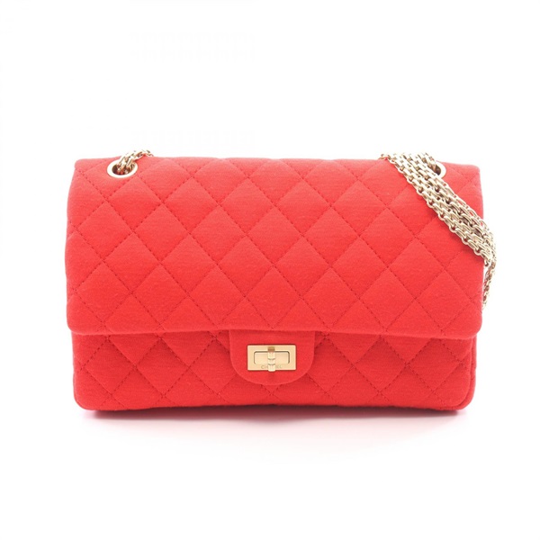 シャネル(CHANEL)シャネル 2.55 マトラッセ Wフラップ ショルダー